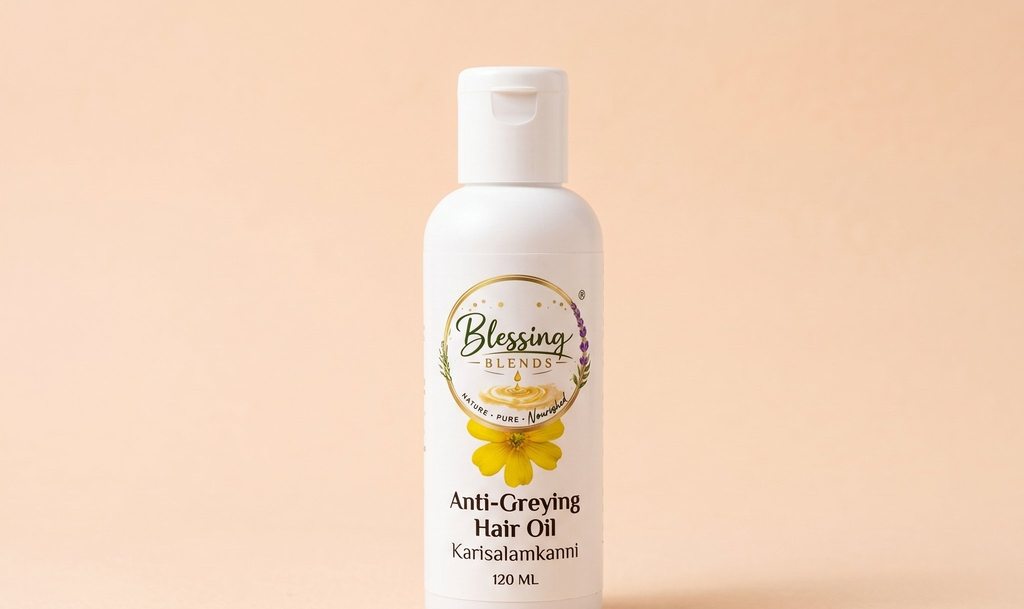 Anti-Greying Hair Oil