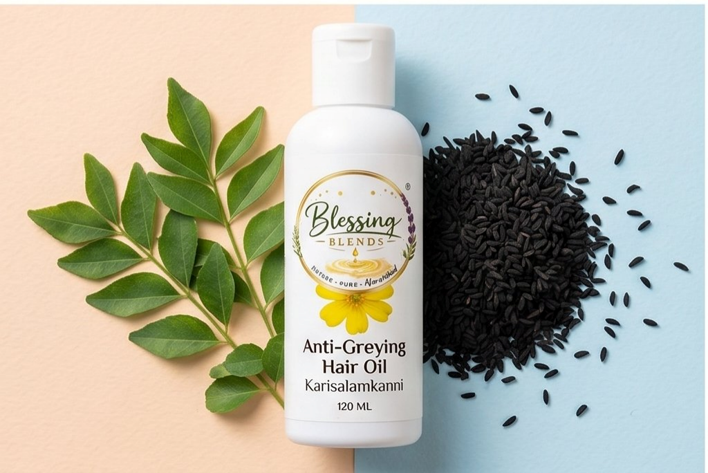 Anti-Greying Hair Oil