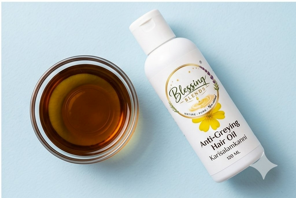 Anti-Greying Hair Oil