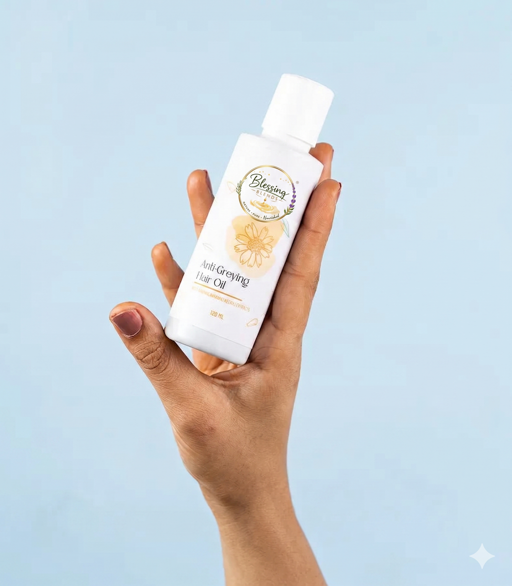 Anti-Greying Hair Oil