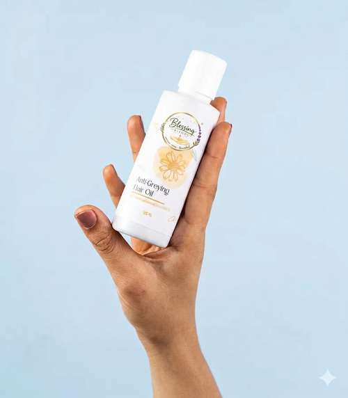 Anti-Greying Hair Oil