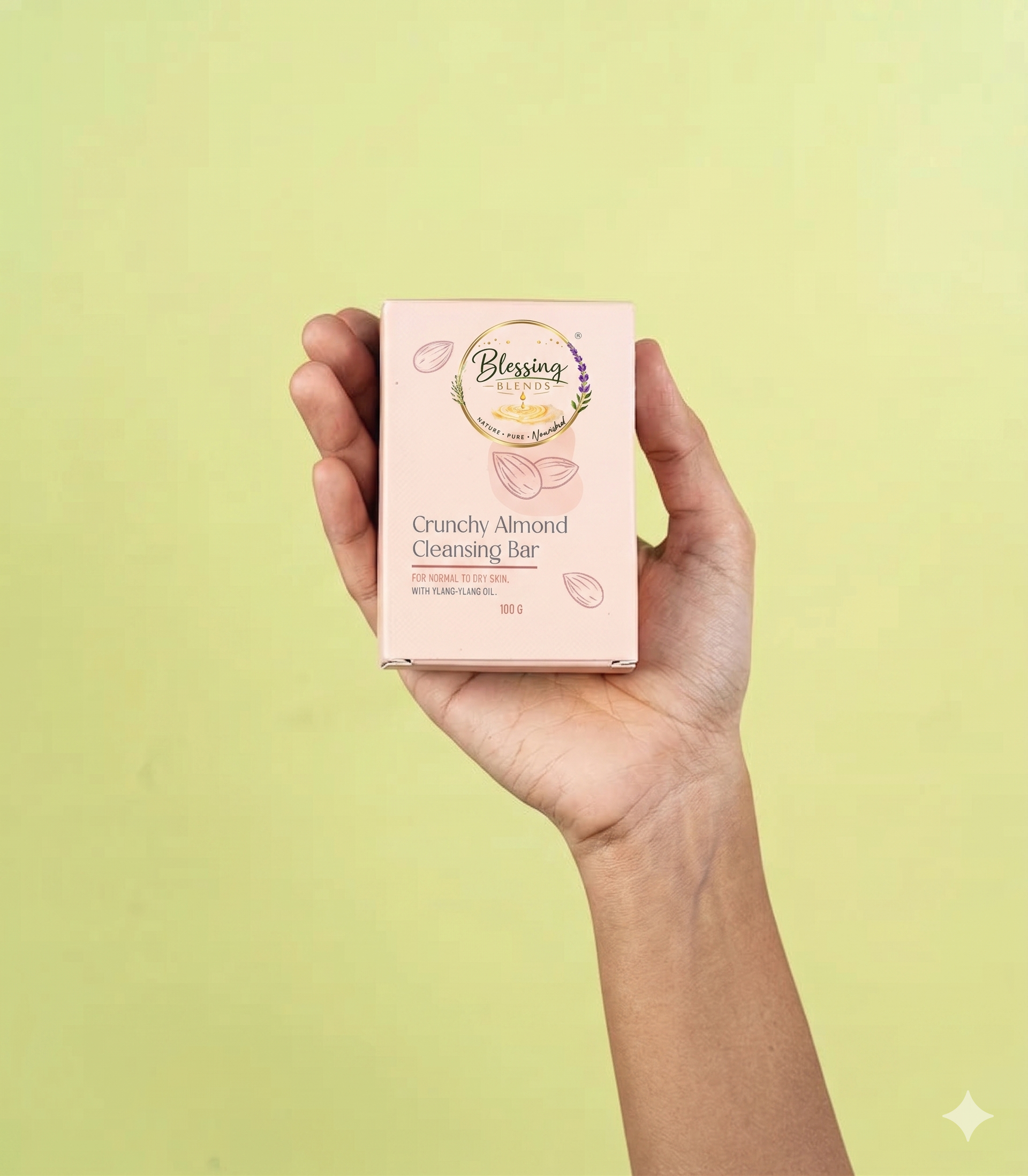 Crunchy Almond Cleansing Bar