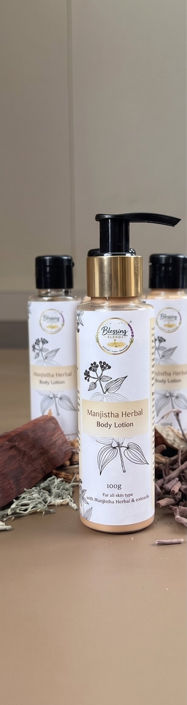 Manjistha Herbal Body Lotion