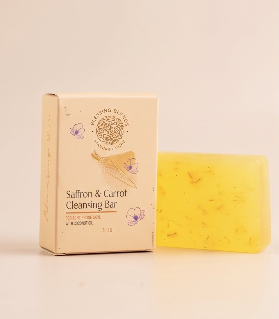 Saffron & Carrot Cleansing Bar