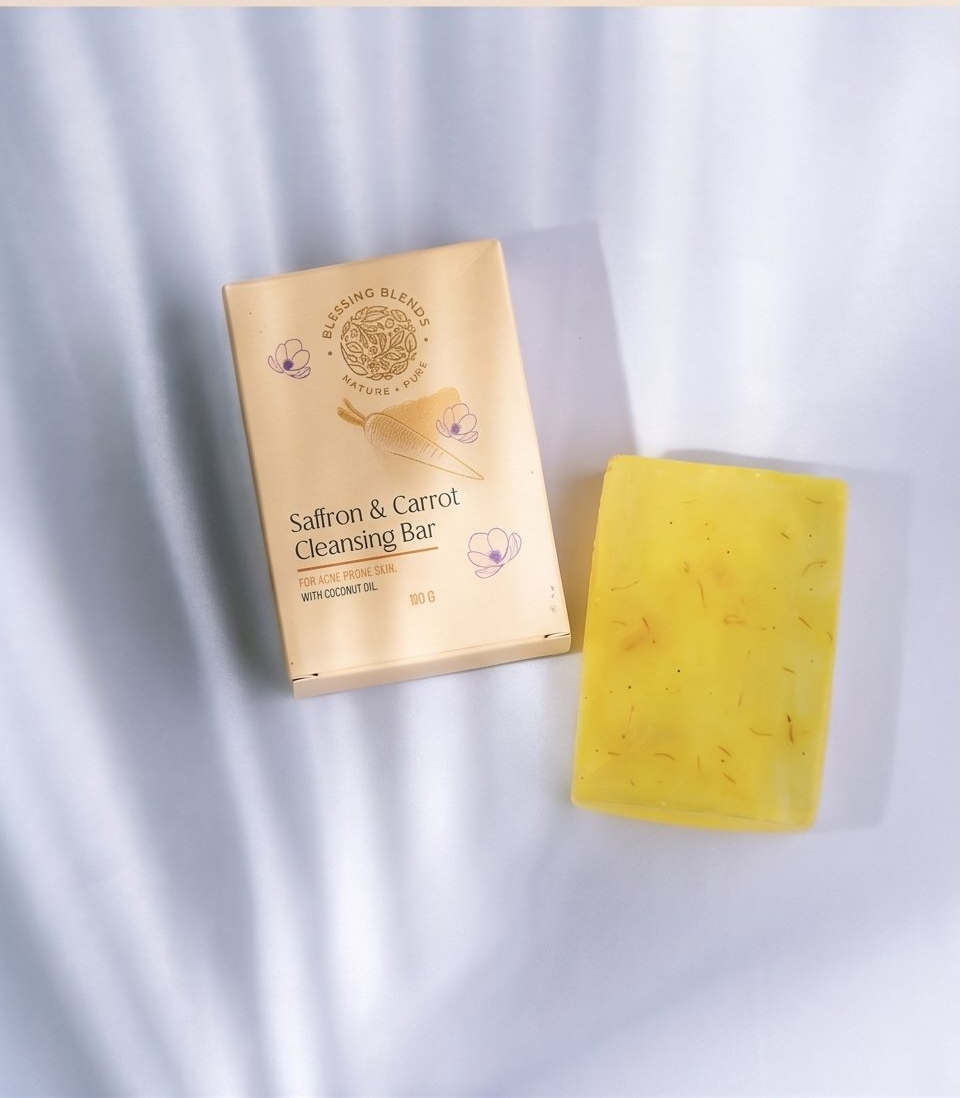 Saffron & Carrot Cleansing Bar