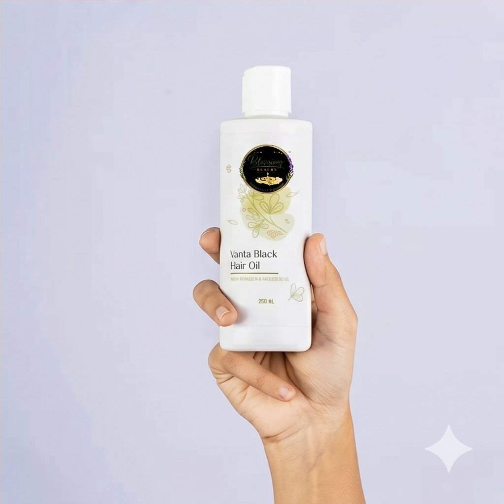 Vantablack Hair Oil